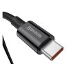 Baseus Superior USB-C / USB-C gyorstöltő töltő- és adatkábel, 1m, fekete