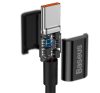Baseus Superior USB-C / USB-C gyorstöltő töltő- és adatkábel, 1m, fekete