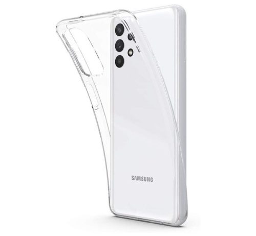 Samsung Galaxy A13 4G ultra slim 0,5mm szilikon tok, átlátszó