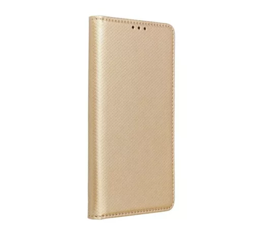 Magnet Samsung Galaxy S22+ mágneses flip tok, arany