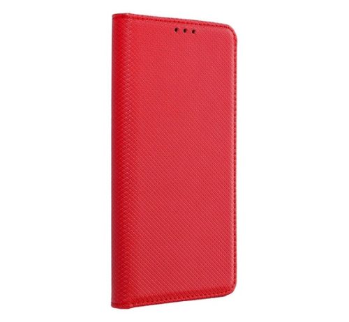 Magnet Samsung Galaxy S22+ mágneses flip tok, piros