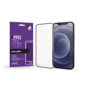   Samsung Galaxy A02s/A03s/A03 Xprotector Nano Glass kijelzővédő fólia fekete kerettel