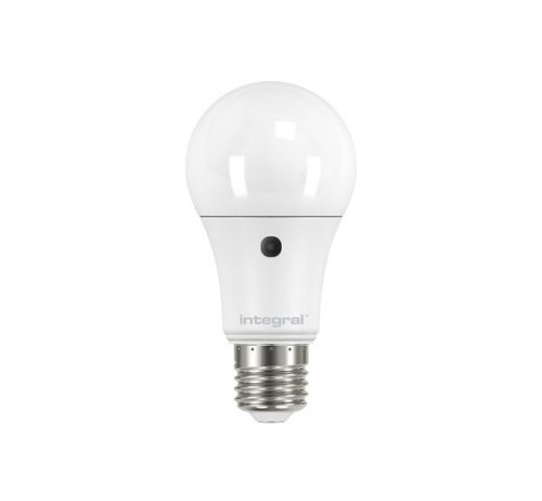 Integral Sensor LED Bulb E27, 8W, 2700K, fényszenzor, izzó