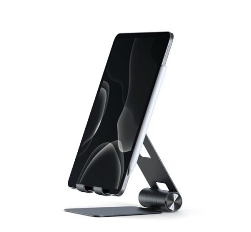 Satechi Aluminium R1 asztali telefon tartó állvány, fekete