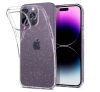 Spigen Liquid Crystal Glitter Apple iPhone 14 Pro Max Crystal Quartz tok, átlátszó