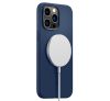 Spigen Silicone Fit Mag Apple iPhone 14 Pro Navy Blue MagSafe tok, kék