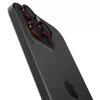 Spigen Glas.tR EZ Fit Optik Pro Apple iPhone 14 Pro / 14 Pro Max / 15 Pro / 15 Pro Max / 16 Pro / 16 Pro Max / 17 Pro / 17 Pro Max, Tempered kameravédő fólia, fekete-piros (2db)