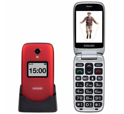 Evolveo EasyPhone FP (EP770), piros