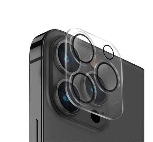Uniq Optix Apple iPhone 14 Pro/14 Pro Max tempered glass kamera védő üvegfólia, átlátszó