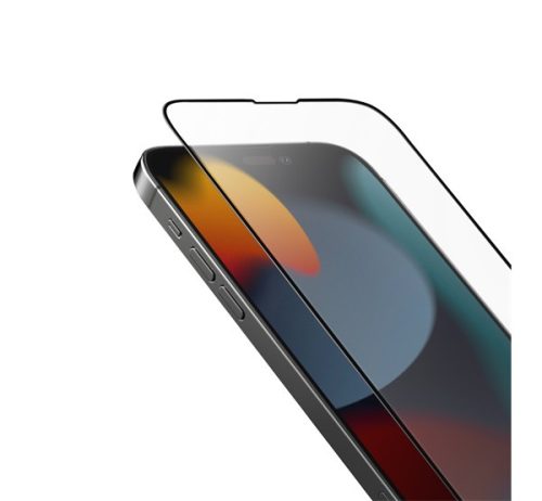 Uniq Optix Matte Apple iPhone 14 Pro tempered glass teljes kijelzős kijelzővédő üvegfólia, matt