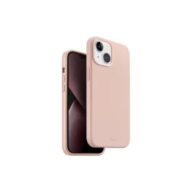   Uniq Lino Hue Apple iPhone 14, MagSafe szilikon tok, rózsaszín