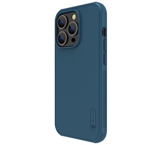 Nillkin Super Frosted Shield Pro Apple iPhone 14 Pro, MagSafe műanyag tok, kék