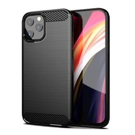 Forcell Carbon hátlap tok Apple iPhone 14 Pro, fekete