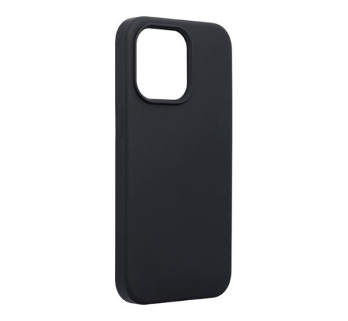 Forcell szilikon hátlapvédő tok Apple iPhone 14 Pro, fekete