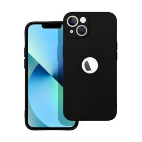 Forcell Soft szilikon hátlap tok Apple iPhone 14, fekete