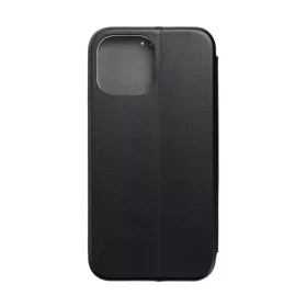   Forcell Elegance oldalra nyíló hátlap tok Apple iPhone 14 Plus, fekete
