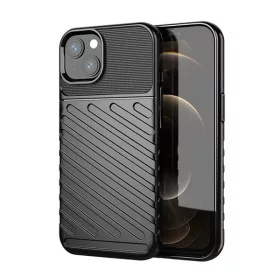 Forcell Thunder hátlap tok Apple iPhone 14 Plus, fekete