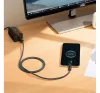 Baseus Dynamic USB / USB-C gyorstöltő töltő- és adatkábel, 100W, 1m, szürke