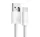 Baseus Dynamic USB / USB-C gyorstöltő töltő- és adatkábel, 100W, 1m, fehér