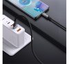Baseus Dynamic USB / USB-C gyorstöltő töltő- és adatkábel, 100W, 1m, fekete