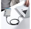 Baseus Dynamic USB / USB-C gyorstöltő töltő- és adatkábel, 100W, 1m, fekete
