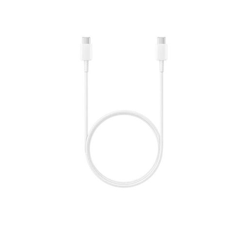 Samsung EP-DA705BW USB-C / USB-C töltő- és adatkábel, 1m, 3A, fehér