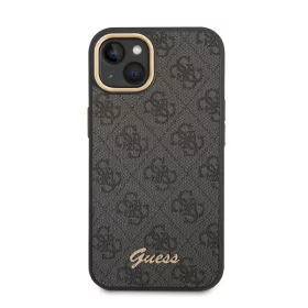   Guess Metal Camera Outline Apple iPhone 14 Plus hátlap tok, fekete