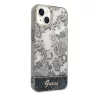 Guess Toile De Jouy Apple iPhone 14 Plus hátlap tok, szürke