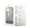Guess Toile De Jouy Apple iPhone 14 Plus hátlap tok, szürke