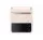 Samsung Galaxy Z Flip4 Flap Leather Cover gyári bőr tok, barack, EF-VF721LP