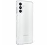 Samsung Galaxy A04s Soft Clear gyári szilikon tok, fekete, EF-QA047TB