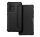 Razor book Samsung Galaxy A52 flip tok, fekete