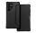 Razor book Samsung Galaxy S22 Ultra flip tok, fekete