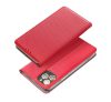 Magnet Xiaomi Redmi 10 5G mágneses flip tok, piros