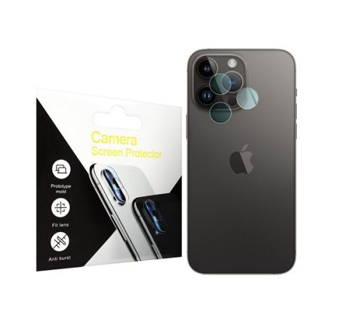 Apple iPhone 14 Pro Max tempered glass kamera védő üvegfólia