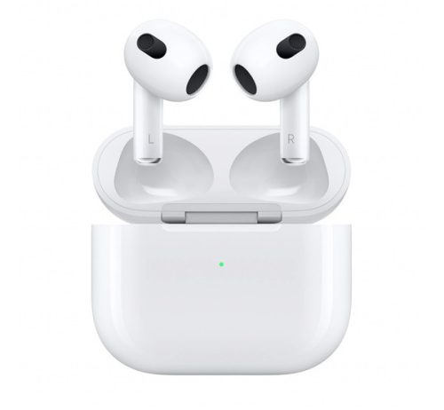 Apple AirPods Lightning töltőtokkal bluetooth headset, 3. generáció