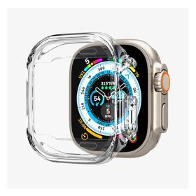   Spigen Ultra Hybrid Apple Watch UItra 2 / 1 49mm tok, Crystal Clear, átlátszó
