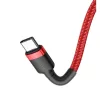 Baseus Cafule USB-C / USB-C töltő- és adatkábel, 60W, 1m, piros