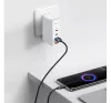 Baseus Crystal Shine USB / USB-C töltő- és adatkábel, 100W, 2m, Fekete