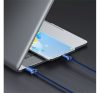 Baseus Crystal Shine USB / USB-C töltő- és adatkábel, 100W, 2m, kék