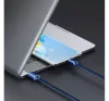 Baseus Crystal Shine USB / USB-C töltő- és adatkábel, 5A, 1,2m, kék