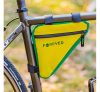 Forever FB-100 biciklis táska vázra, sárga-zöld