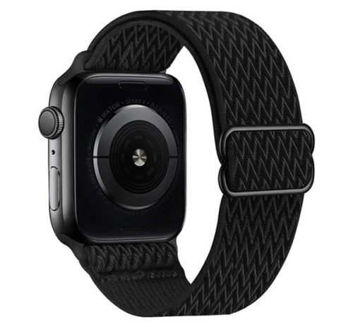 Phoner Apple Watch szövet szíj 42/44/45mm, fekete