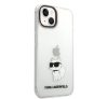 Karl Lagerfeld IML Choupette NFT hátlap tok Apple iPhone 14, átlátszó