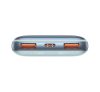 Baseus Bipow Pro külső akkumulátor, 10000mAh, 2xUSB, USB-C, 22.5W, kék