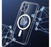 Magsafe szilikon tok Apple iPhone 14 Pro, átlátszó