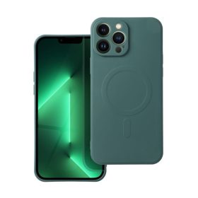 Magsafe szilikon tok Apple iPhone 13 Pro, zöld