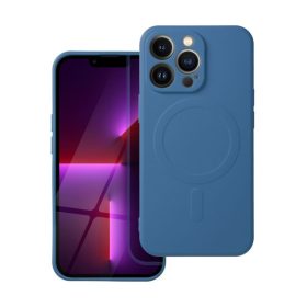 Magsafe szilikon tok Apple iPhone 13 Pro, kék