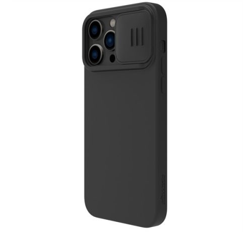 Nillkin CamShield Silky Apple iPhone 14 Pro Max szilikon tok, fekete