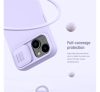 Nillkin CamShield Silky Apple iPhone 14 Plus MagSafe szilikon tok, lila